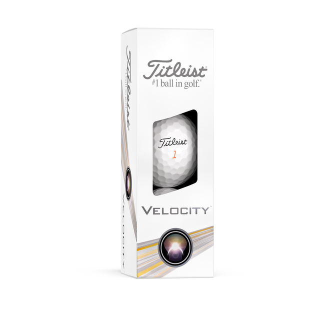 Titleist Velocity Balle de Golf - Distance et Vitesse Supérieures