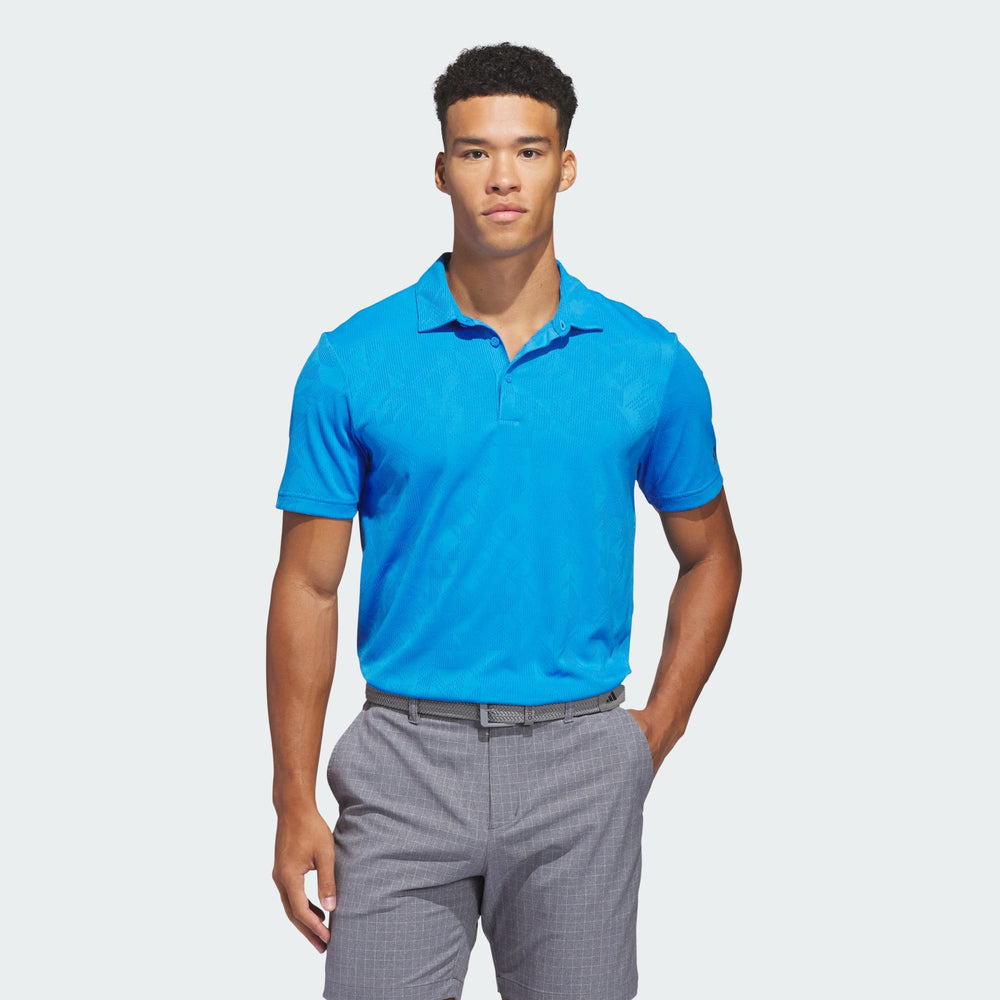 ADIDAS ULTIMATE JACQUARD POLO SHIRT FOR MEN