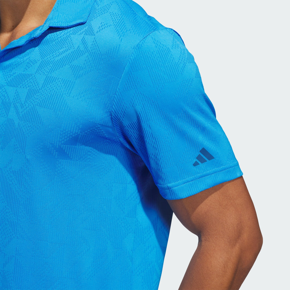 ADIDAS ULTIMATE JACQUARD POLO SHIRT FOR MEN