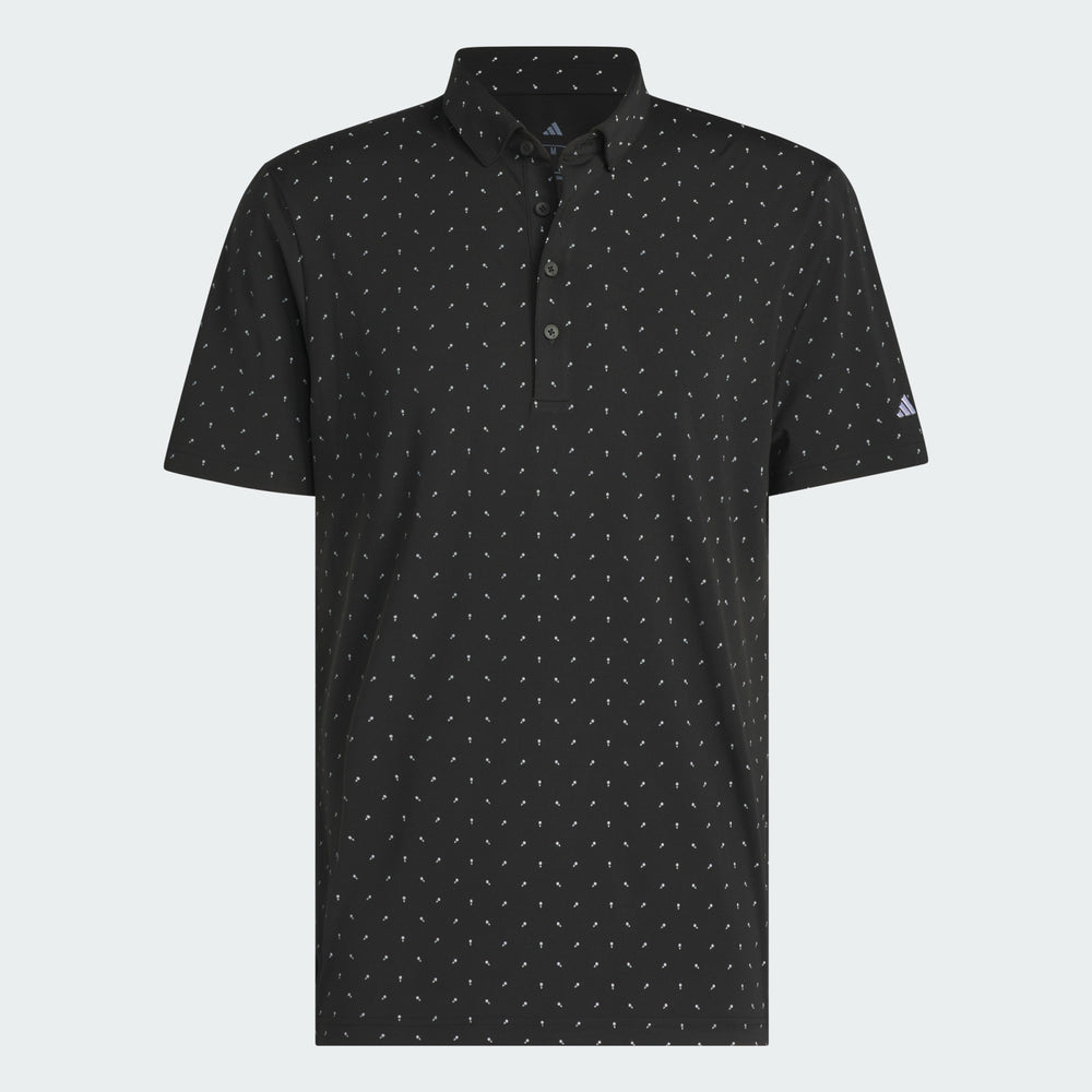 MEN'S ADIDAS ULTIMATE + MICRO PRINT POLO