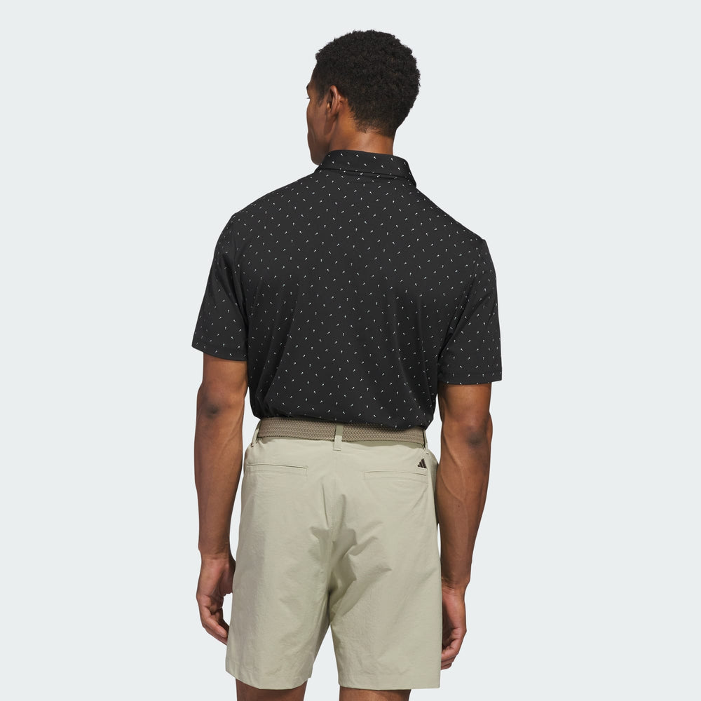 MEN'S ADIDAS ULTIMATE + MICRO PRINT POLO