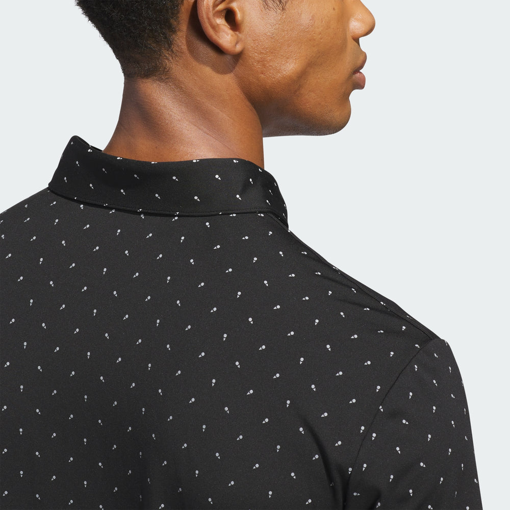 MEN'S ADIDAS ULTIMATE + MICRO PRINT POLO