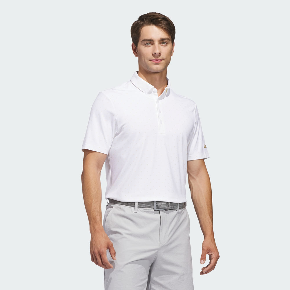 MEN'S ADIDAS ULTIMATE + MICRO PRINT POLO