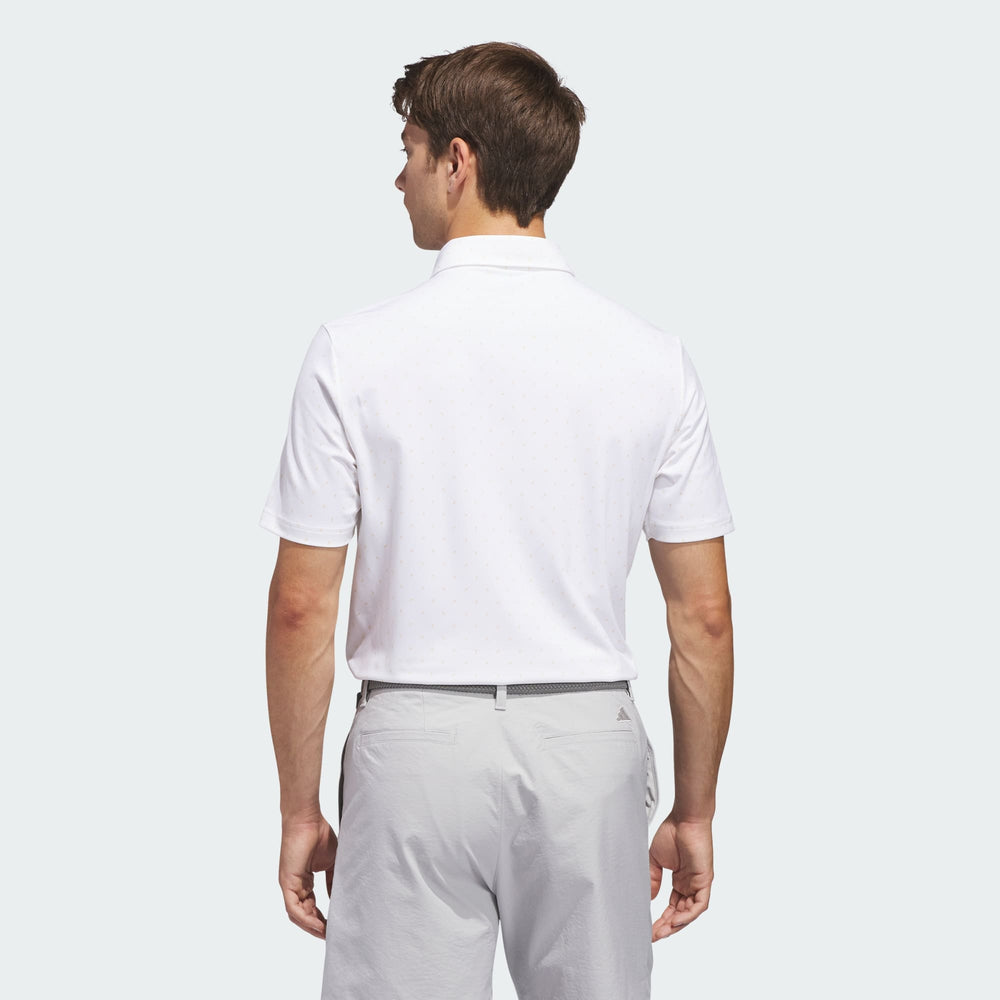 MEN'S ADIDAS ULTIMATE + MICRO PRINT POLO