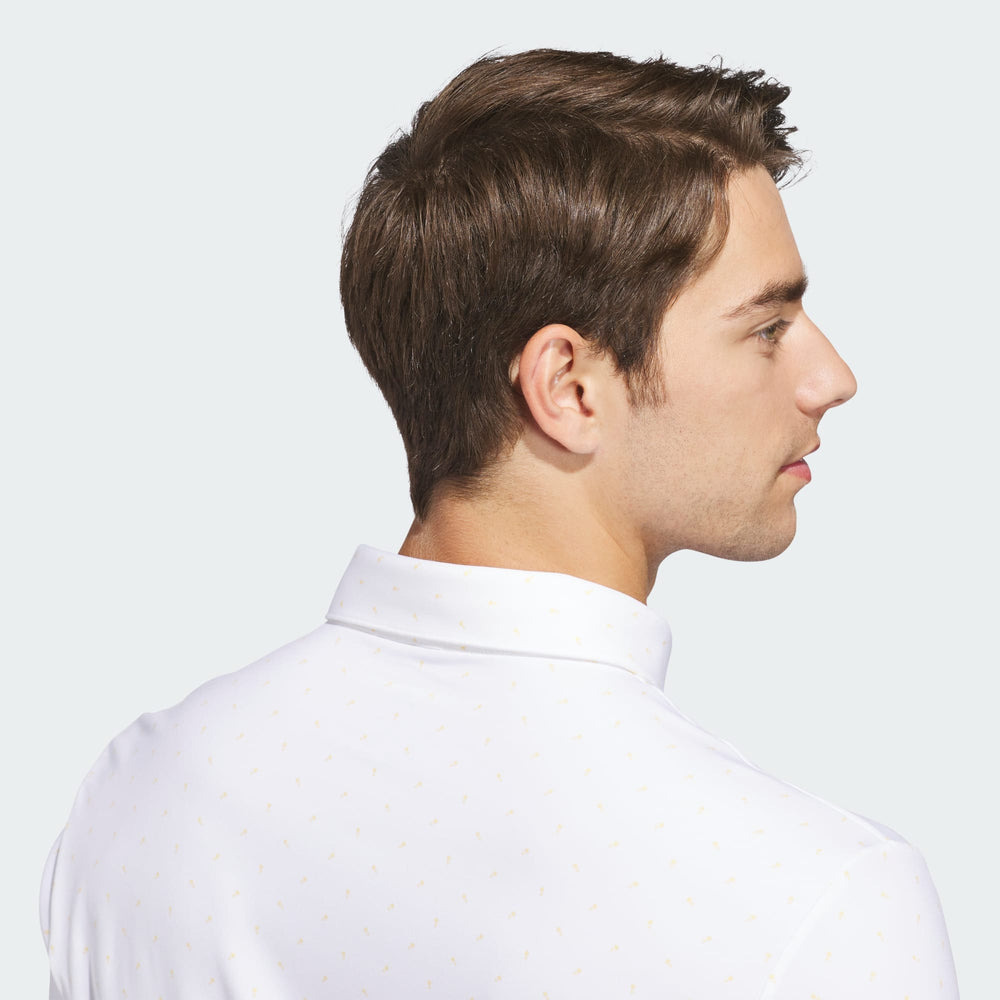 MEN'S ADIDAS ULTIMATE + MICRO PRINT POLO