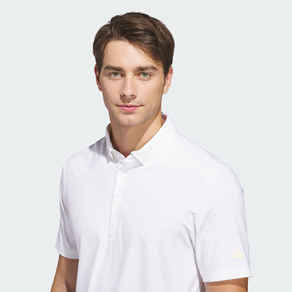 MEN'S ADIDAS ULTIMATE + MICRO PRINT POLO