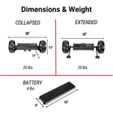 ALPHARD Club Booster V2 Pro 6-Axis Gyro Electric Trolley - Fast