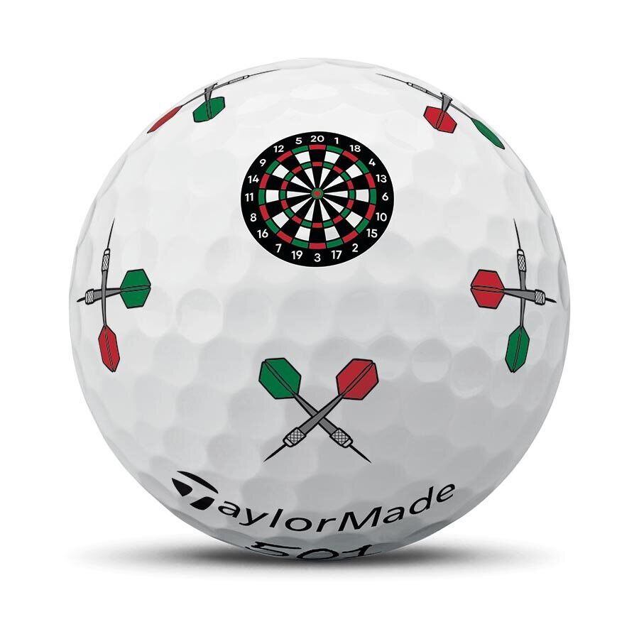 TaylorMade Balle TP5 Hot Shot Mars Pour Pratique