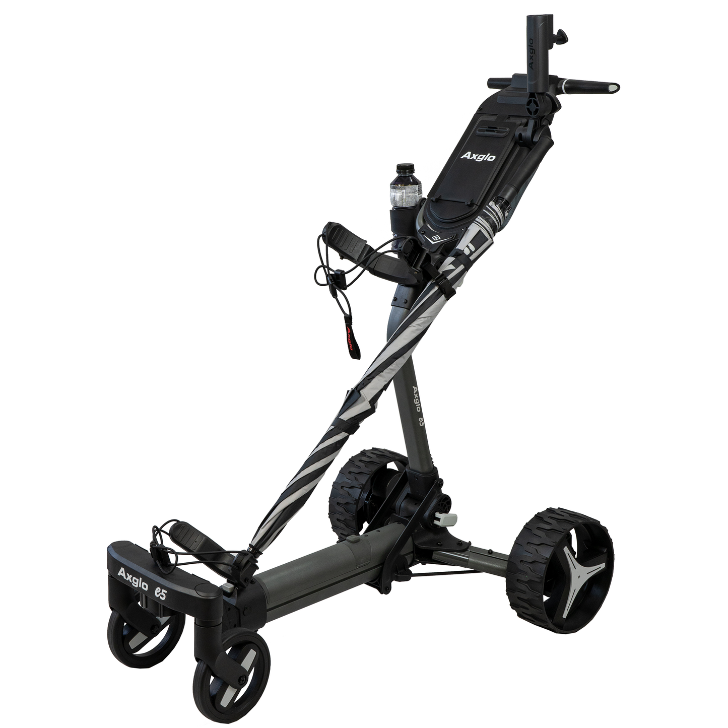 AXGLO E5 FOLLOW ME + REMOTE BLACK ELECTRIC CART