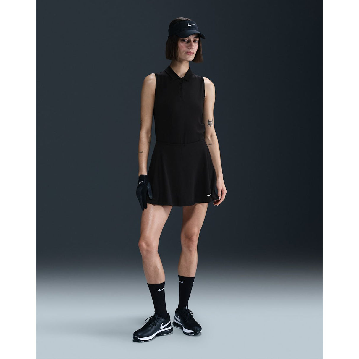 NIKE DRI-FIT VICTORY SLEEVELESS WOMEN'S POLO SHIRT