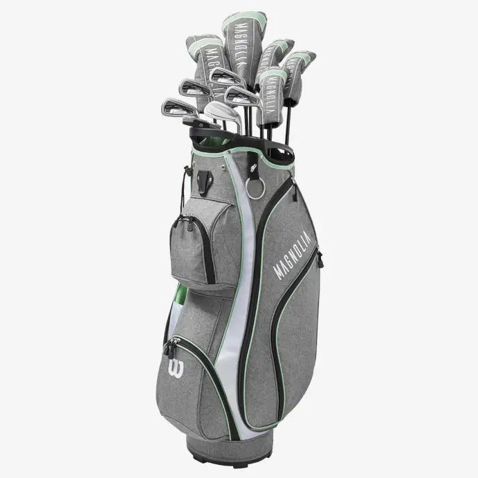 WOMEN'S WILSON MAGNOLIA CALM WAVE CART GOLF SET