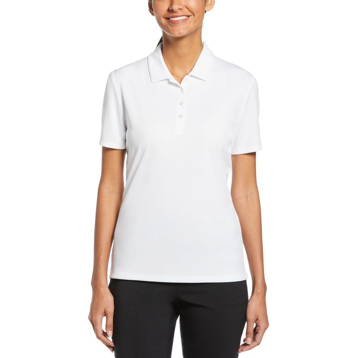 Women's Callaway Tournament Polo Shirt: Moisture Management and Swing Performance