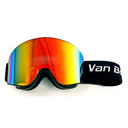Magnetic Ski Goggles Van Bergen Large Size Unisex For Competition Day And Night Lenses Included
