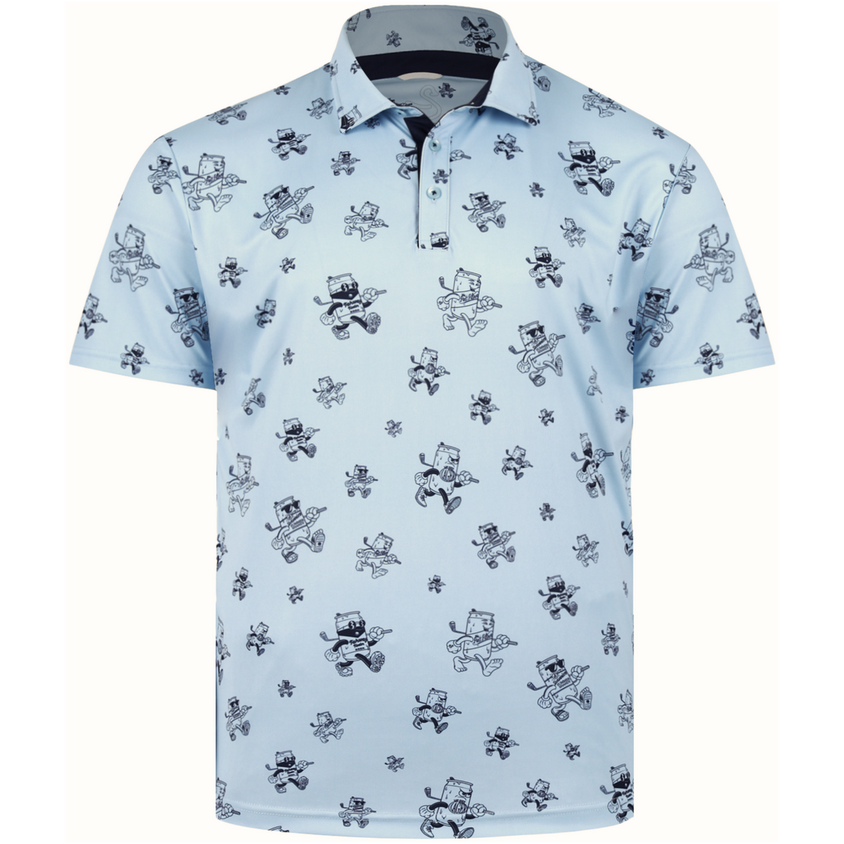 Swannies Bill Performance Comfort Fit Golf Polo Shirt for the Course