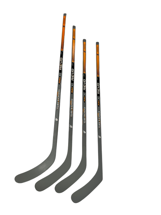 REVO WOODEN HOCKEY STICK ABS PALETTE SR