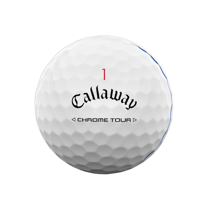 Callaway Chrome Tour 24 White Triple Track Elite Golf Ball