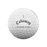 Callaway Chrome Tour 24 White Triple Track Elite Golf Ball