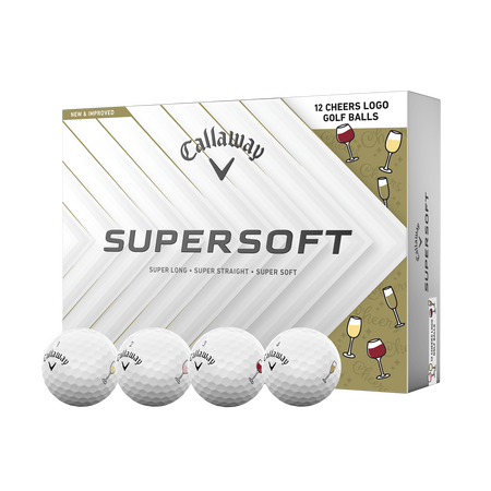 Callaway Supersoft Ball 25 Cheers Speed ​​and Soft Touch Accurate