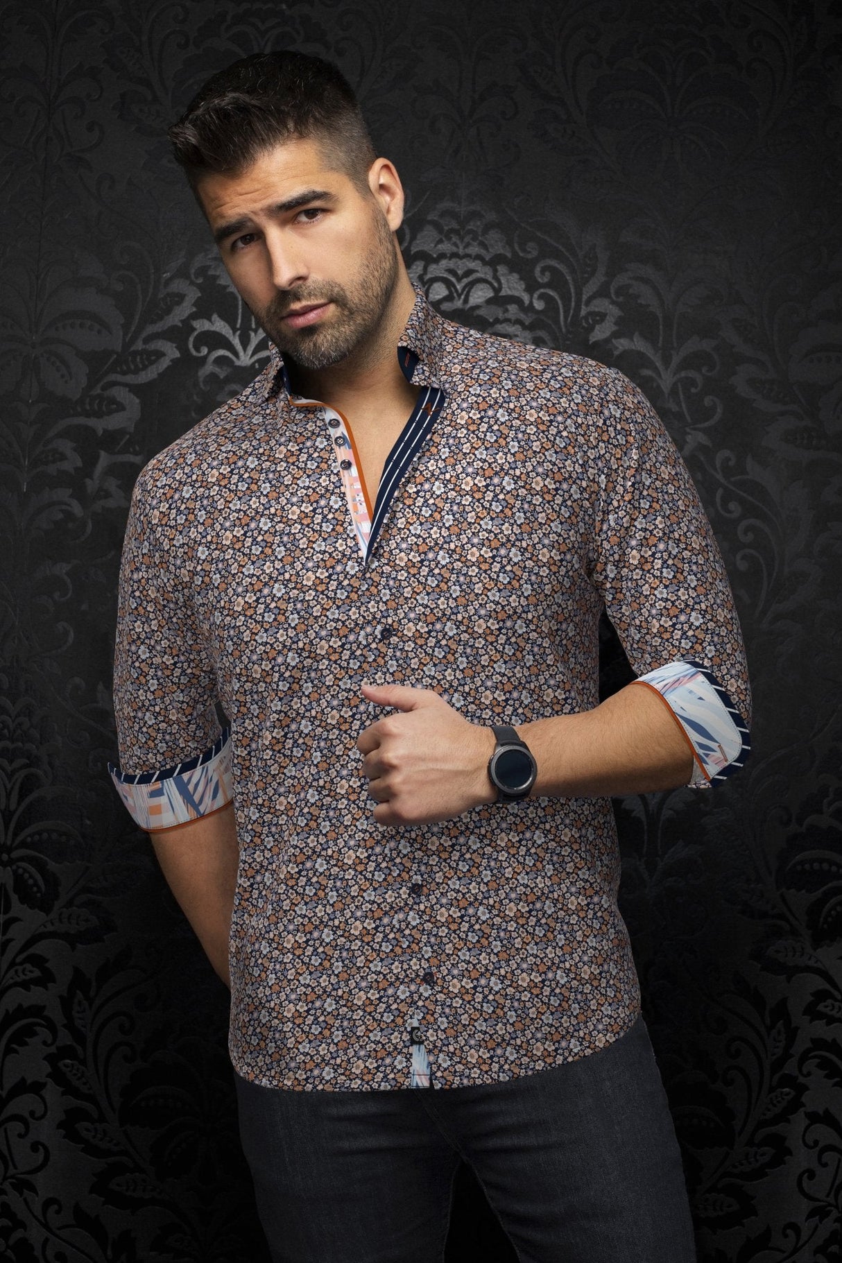 Haylo Black Stretch Shirt - Elegant and Comfortable for Training