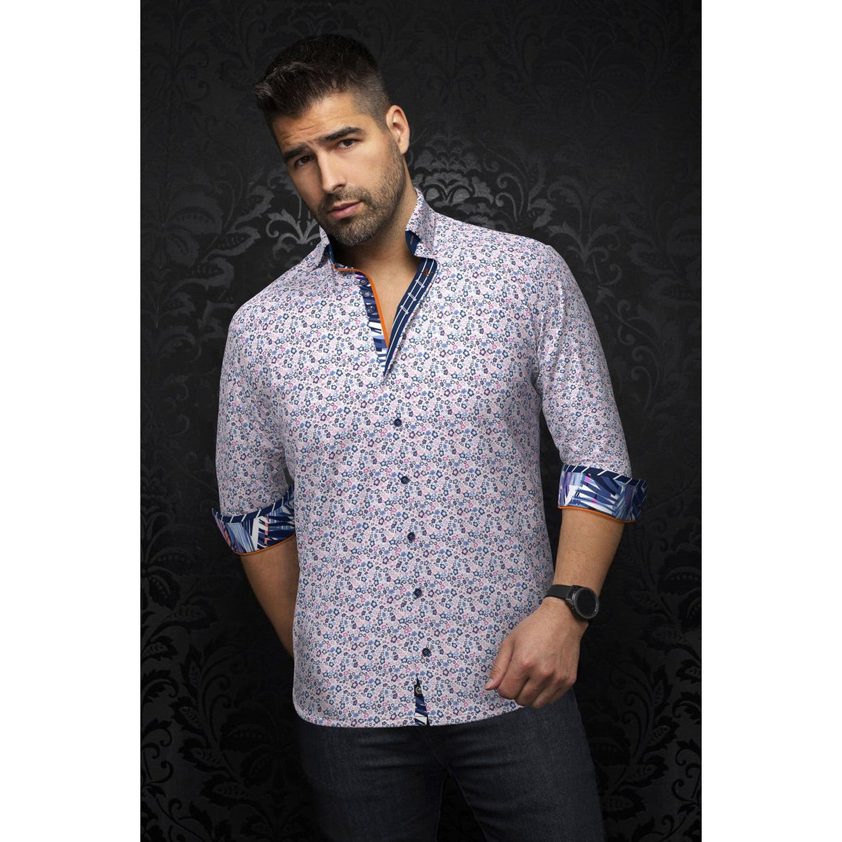 Haylo Black Stretch Shirt - Elegant and Comfortable for Training