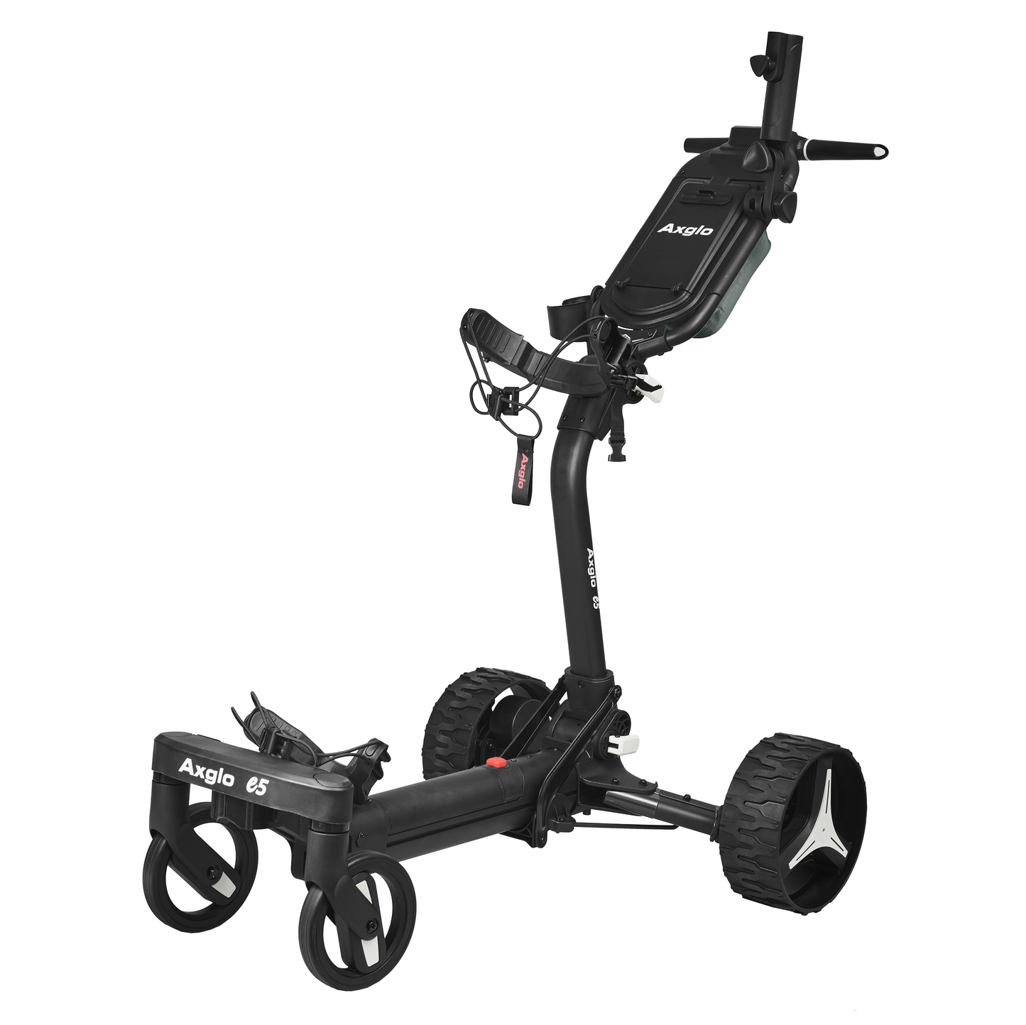 AXGLO E5 FOLLOW ME + REMOTE BLACK ELECTRIC CART