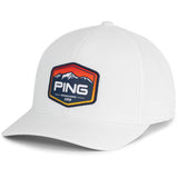 Ping Four Peaks White WHT Cap for Durable Performance