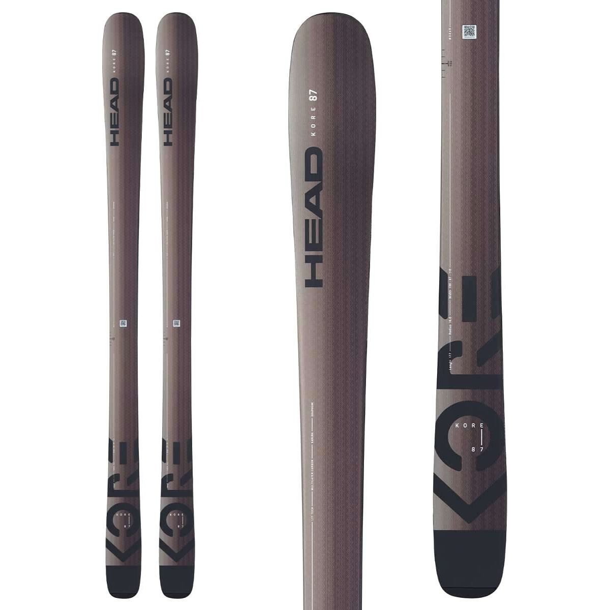 Head Kore 87 Flat Ski Tout-Terrain Noyau Graphène Koroyd Performance