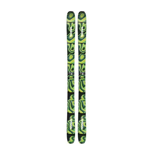 K2 Omen 85 Flat Ski Freestyle Park Pipe: High-Performance and Precise