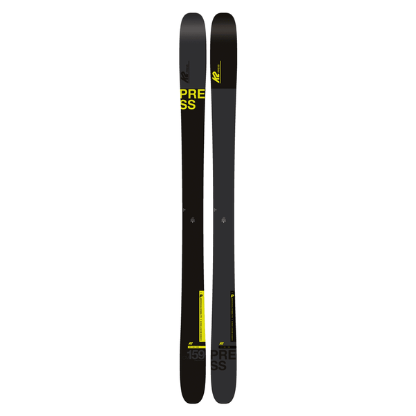 k2 2018 press twin tip skis K2 Ski Twin Tips Press Flat Twin Rocker All Terrain For Powder And Har – Liquida Sport