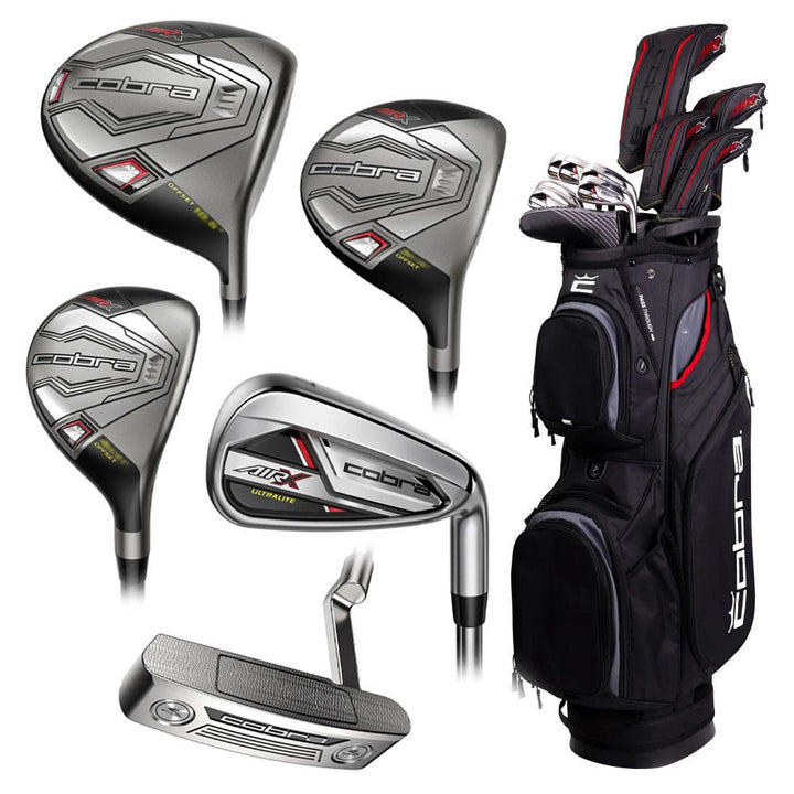 COMPLETE SET COBRA AIR X 2 12 PIECE MEN STEEL 