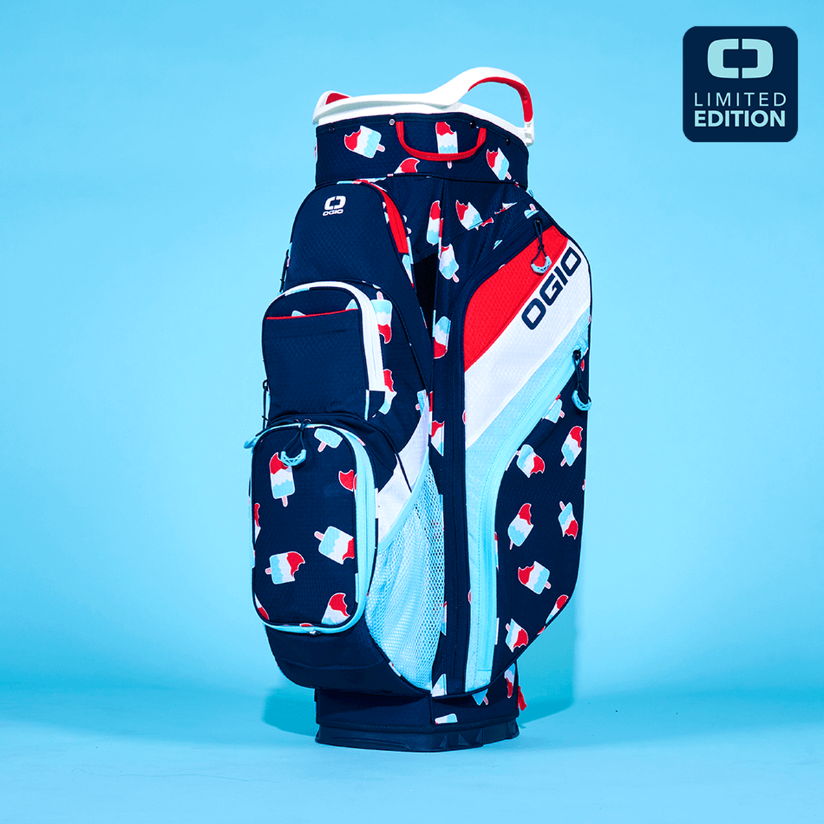 Ogio Woodé Cart 25 Sac de Golf Avec Top Woodé 15 Voies et 11 Poches