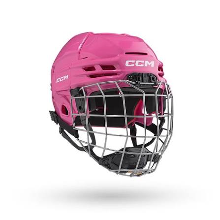 Casque CCM Tacks 70 combo Youth one size pink