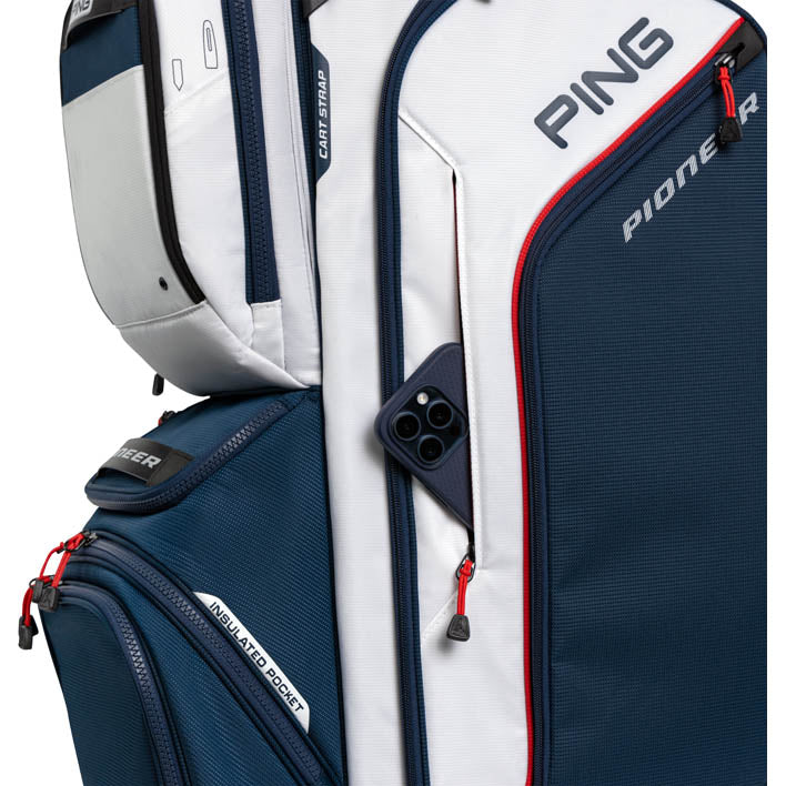 PING Pioneer 244 Sac Golf 35L 16 Poches Accès Rapide