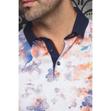 Anzio Polo Noir Habillé et Décontracté pour Homme Performance