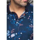 Men's Caballero Performance Black Polo Shirt - Premium Comfort, Slim Fit