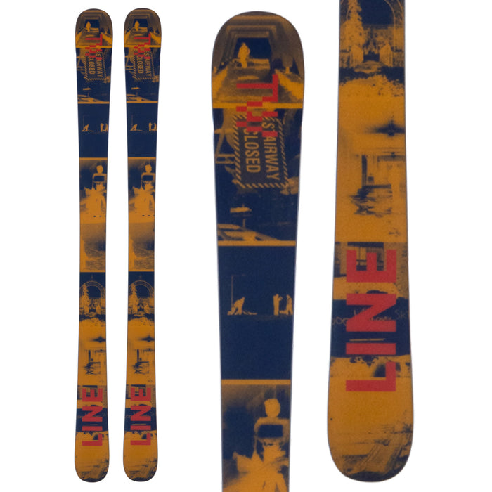 Ski Twin Tips Line Shorty W/ 4.5 Bindings JR