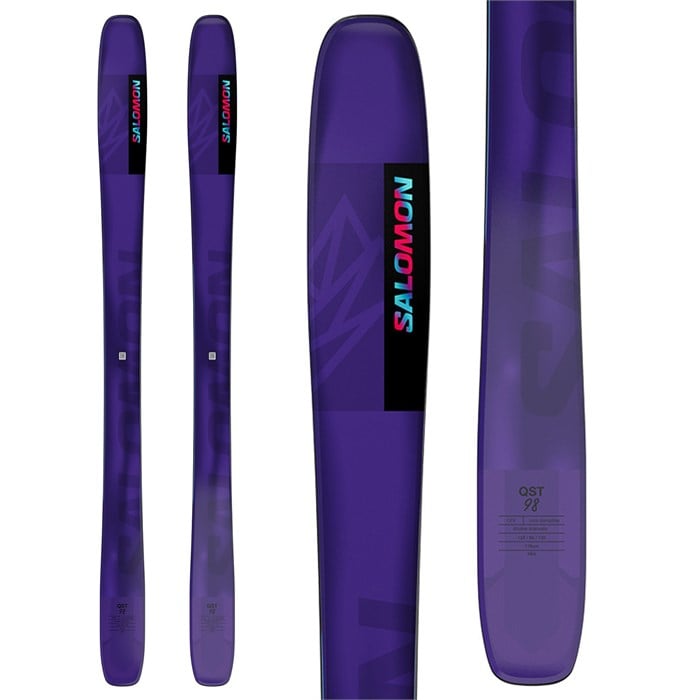 Salomon QST 98 Flat Ski - Intermediate to Advanced Performance
