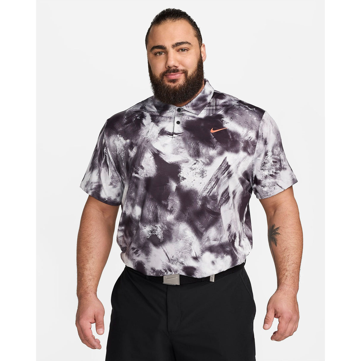 Nike Polo Tour Dri Fit Ombre Print Golf Performance and Drying