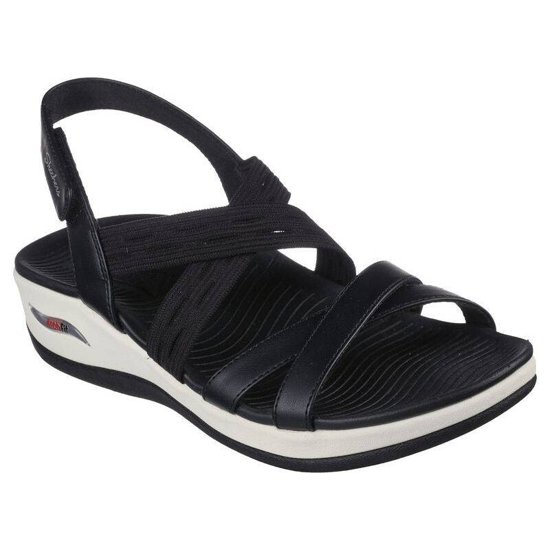Skechers Arch Fit Sunshine Luxe Sandals Vegan Comfort and Stability