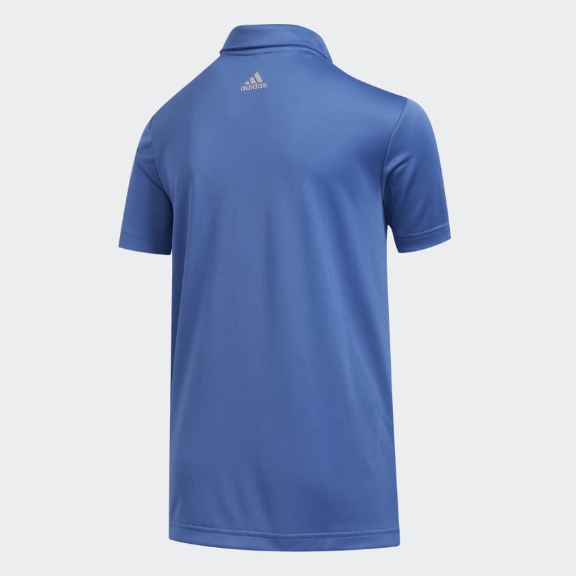 Adidas Polo 3 Stripes Junior Comfort and Performance For the Course