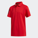 Adidas Polo 3 Stripes Junior Comfort and Performance For the Course