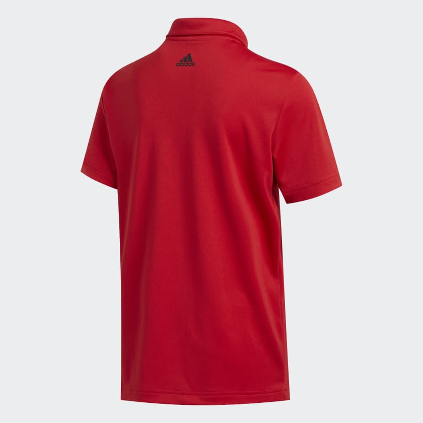 Adidas Polo 3 Stripes Junior Comfort and Performance For the Course