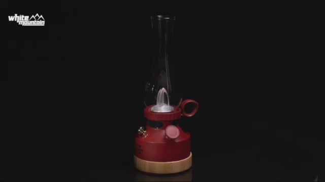 White Mountain LED Rechargeable Lamp With Bluetooth Speaker