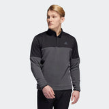 Adidas ZIP Four Golf Sweatshirt In Recycled Fleece For Performance
