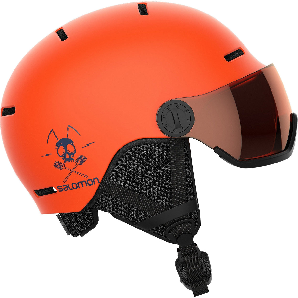 Salomon Grom Visor Jr Casque de Ski Enfant