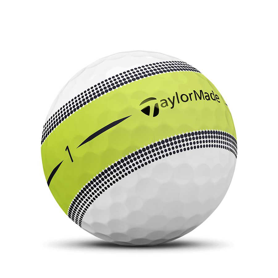 TaylorMade TM22 Tour Response Stripe Multicolor Ball For Precision And Distance
