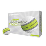TaylorMade TM22 Tour Response Stripe Multicolor Ball For Precision And Distance