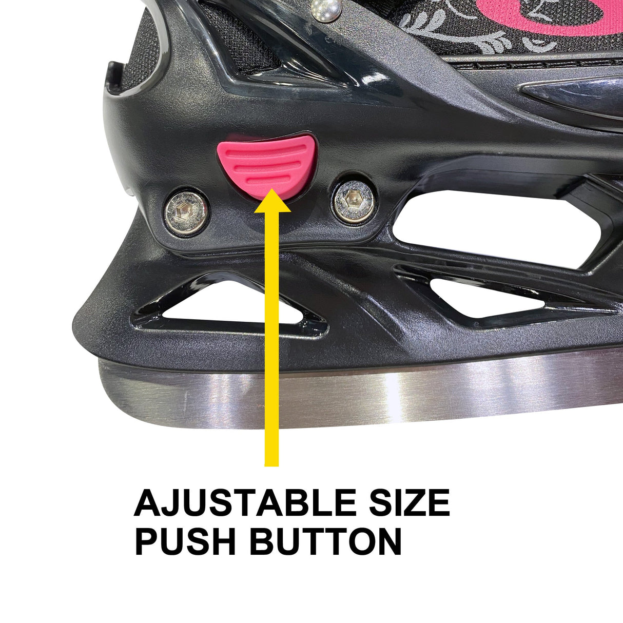 Softmax Adjustable Ice Skates Child Comfort And Control Stability
