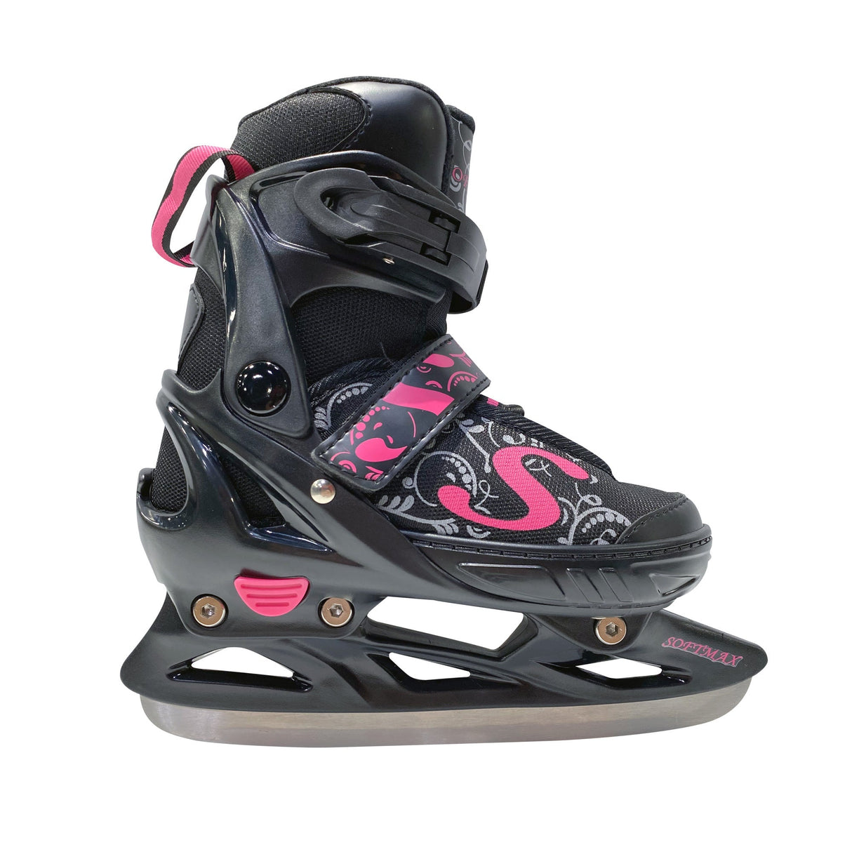 Softmax Adjustable Ice Skates Child Comfort And Control Stability