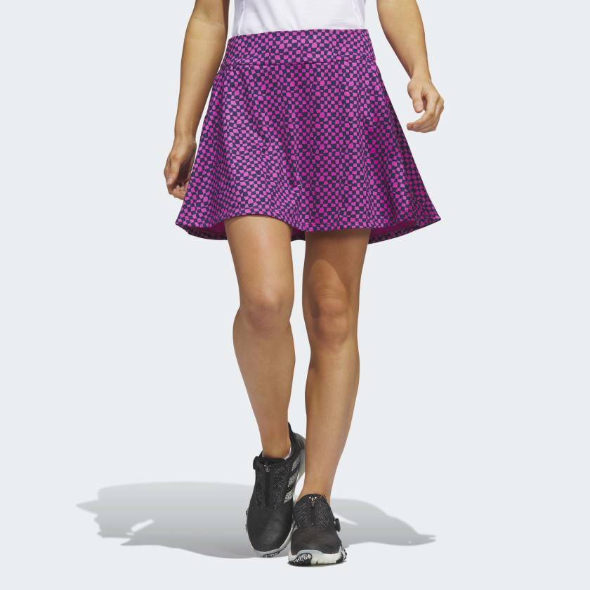 Adidas Printed Golf Skort in Premium Durable Recycled Fabric Comfort